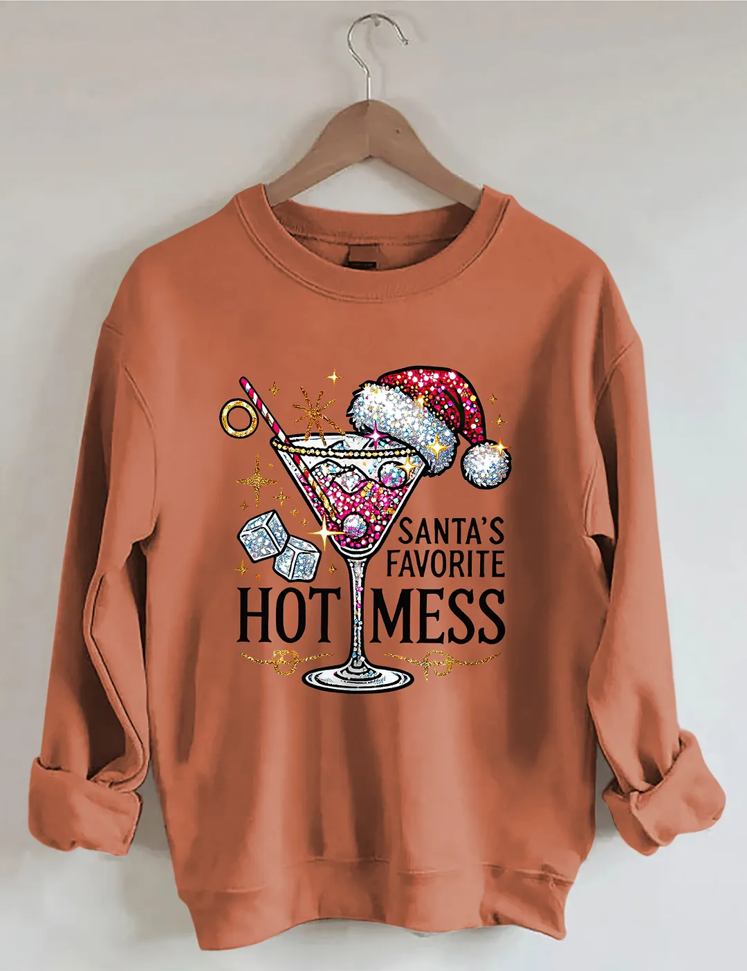 Santa's Favorite Hot Mess Sweatshirt