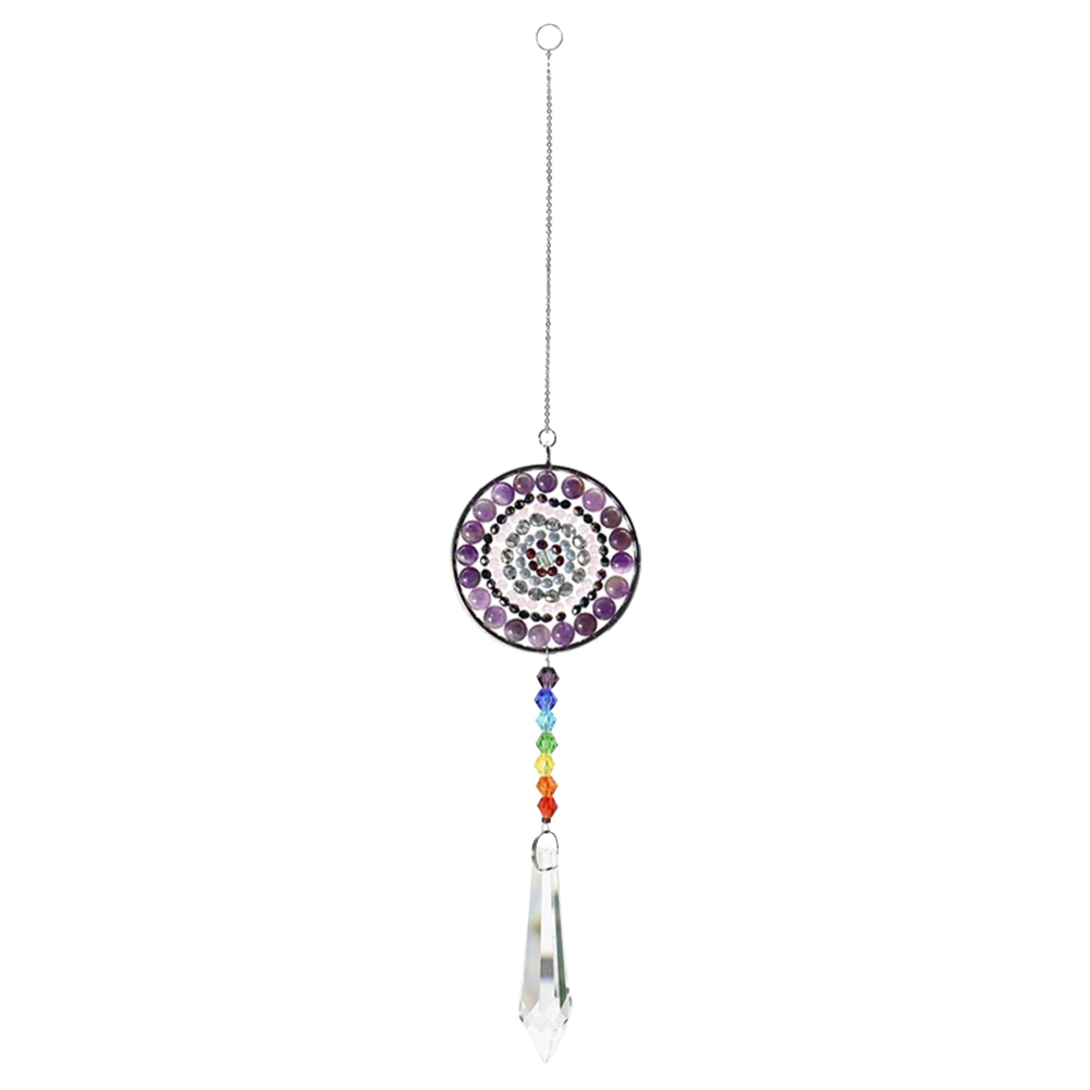 

Purple Mandala - Art Crystal Suncatcher, 501 Original