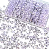 800Pcs 4/6/8/10mm Glass Beads for Jewelry Making Crystal Faceted Jewelry Beads with Holes for Bracelets Necklace Pendants Making Supplies