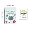 4Pcs Potted Plants Crochet Kit DIY Crochet Starter Kit Crochet Set for Beginners