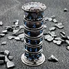 7 in 1 Metal Spin Dice, Metal DND Spin Dice - Unique Tabletop RPG Accessory, Fidget Gadget and Gift for Dungeon Masters and Gamers