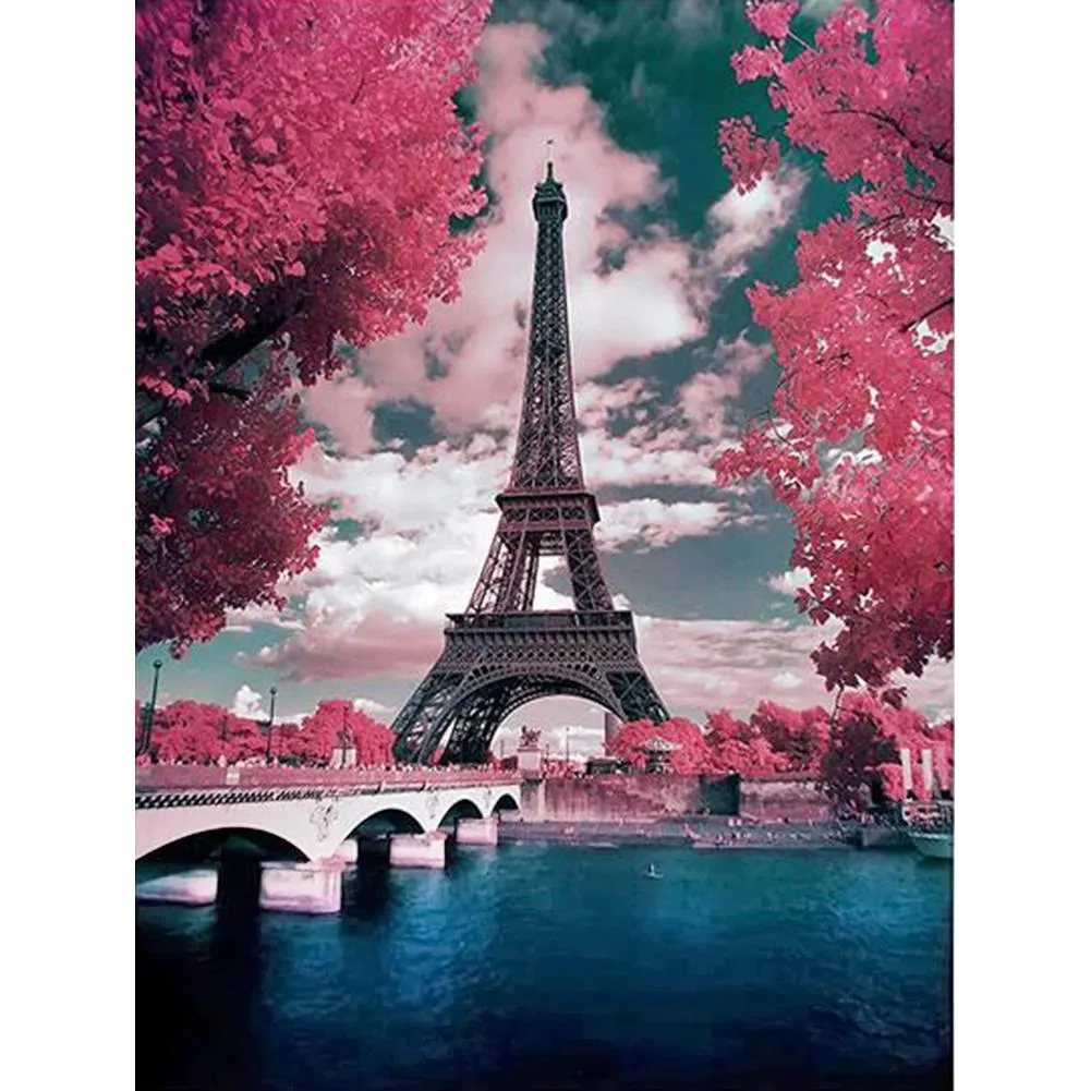 Eiffel Tower - Full Square Diamond Painting(40x50cm)