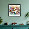 >SALE<5D DIY Full Round Drill Diamond Painting Happy Easter Kit Home Decor Art 30x30cm
