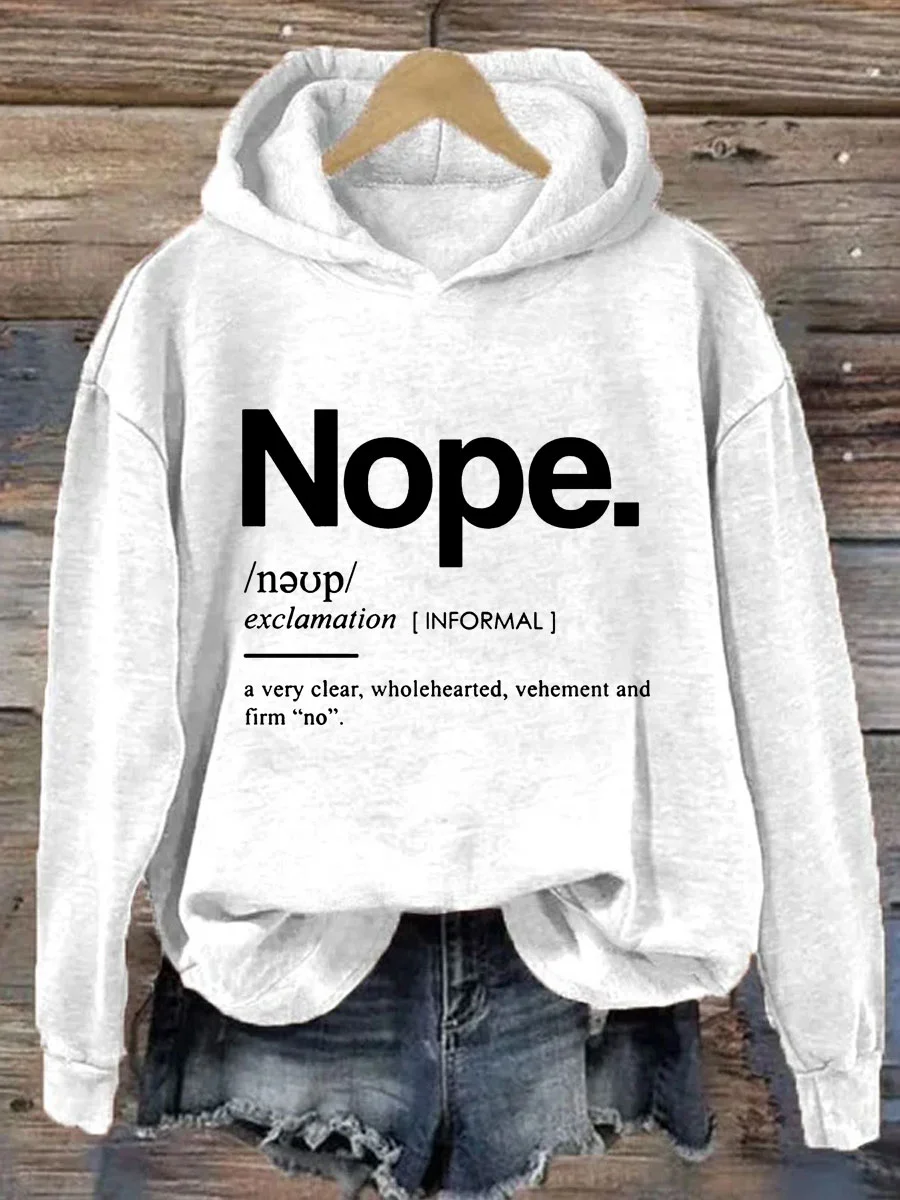 Nope Hoodie