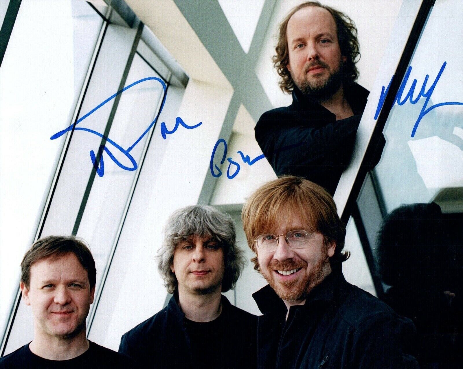 Trey Anastasio Mike Gordon Page Autographed Signed 8x10 Photo Poster painting ( Phish ) REPRINT