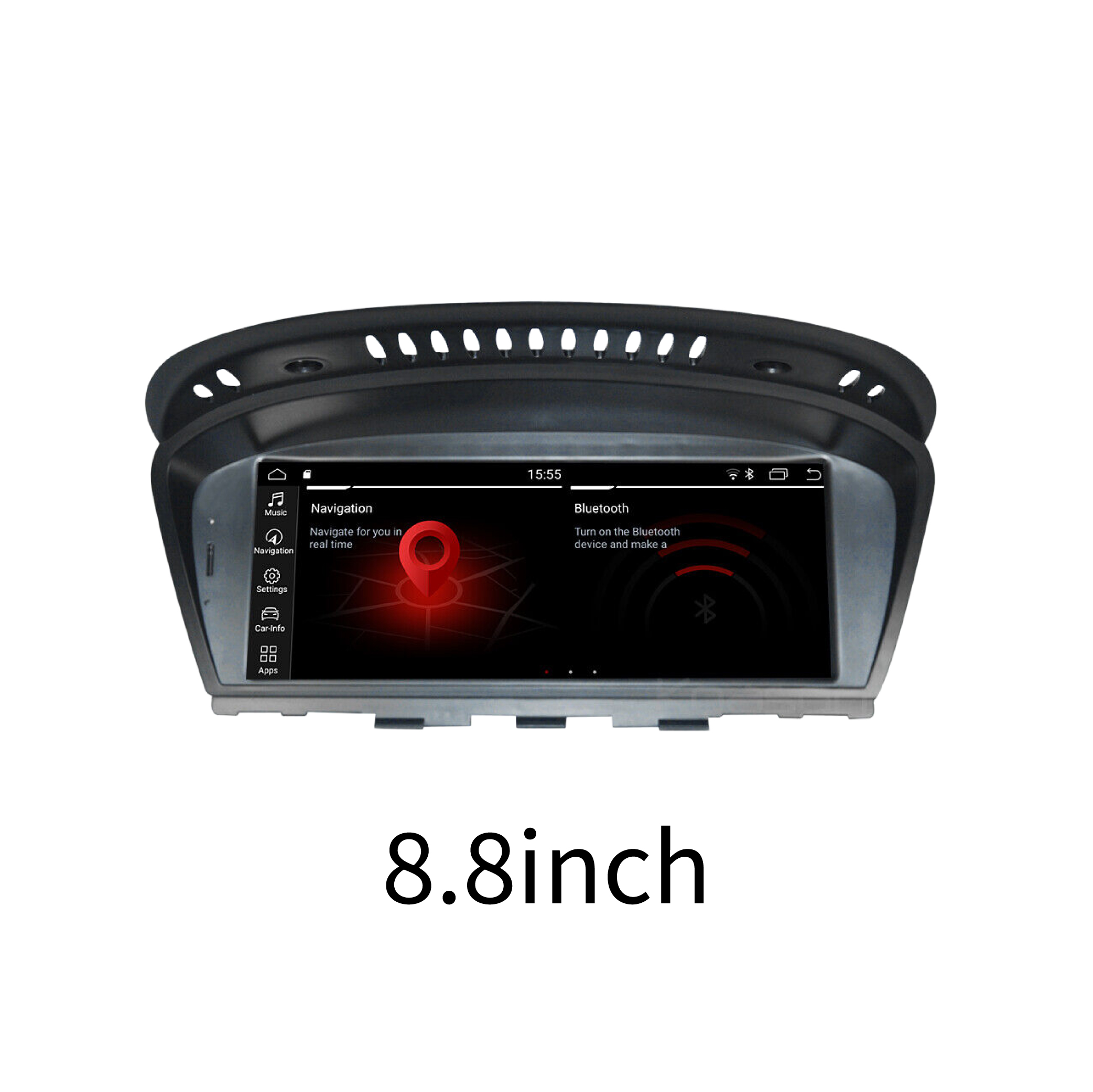 KOASON Android Screen Upgrade Apple CarPlay Android Auto GPS Navigation Car Multimedia Player for  BMW 3 Series E90 5/6Series E60 E61 E63 E64 
