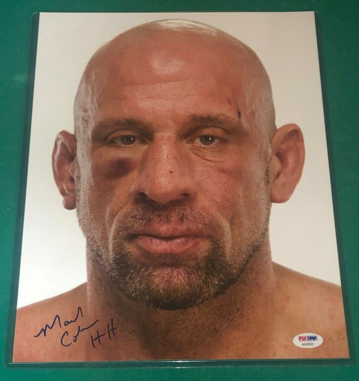 Mark Coleman signed UFC HOF MMA 11x14 Photo Poster painting autographed PSA COA