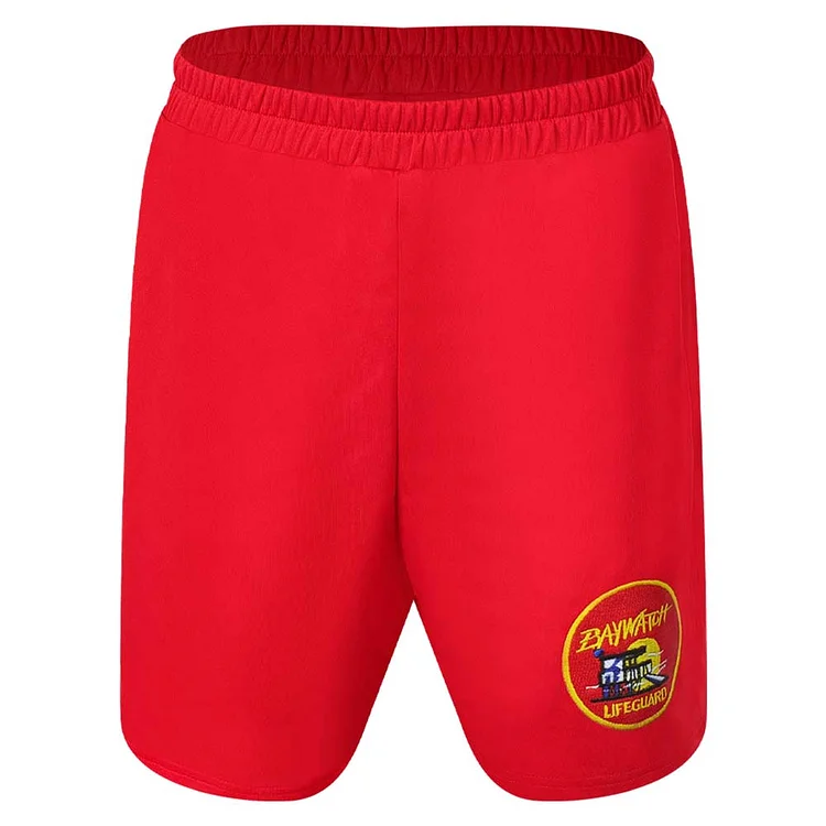 Baywatch (2024) C.J. Parker Red Swim Trunks Pants Cosplay Costume Outfits Halloween Carnival Suit