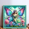 Colorful Butterfly Fairy-11CT Stamped Cross Stitch 50*50cm/19.69*19.69in tapestrymarket