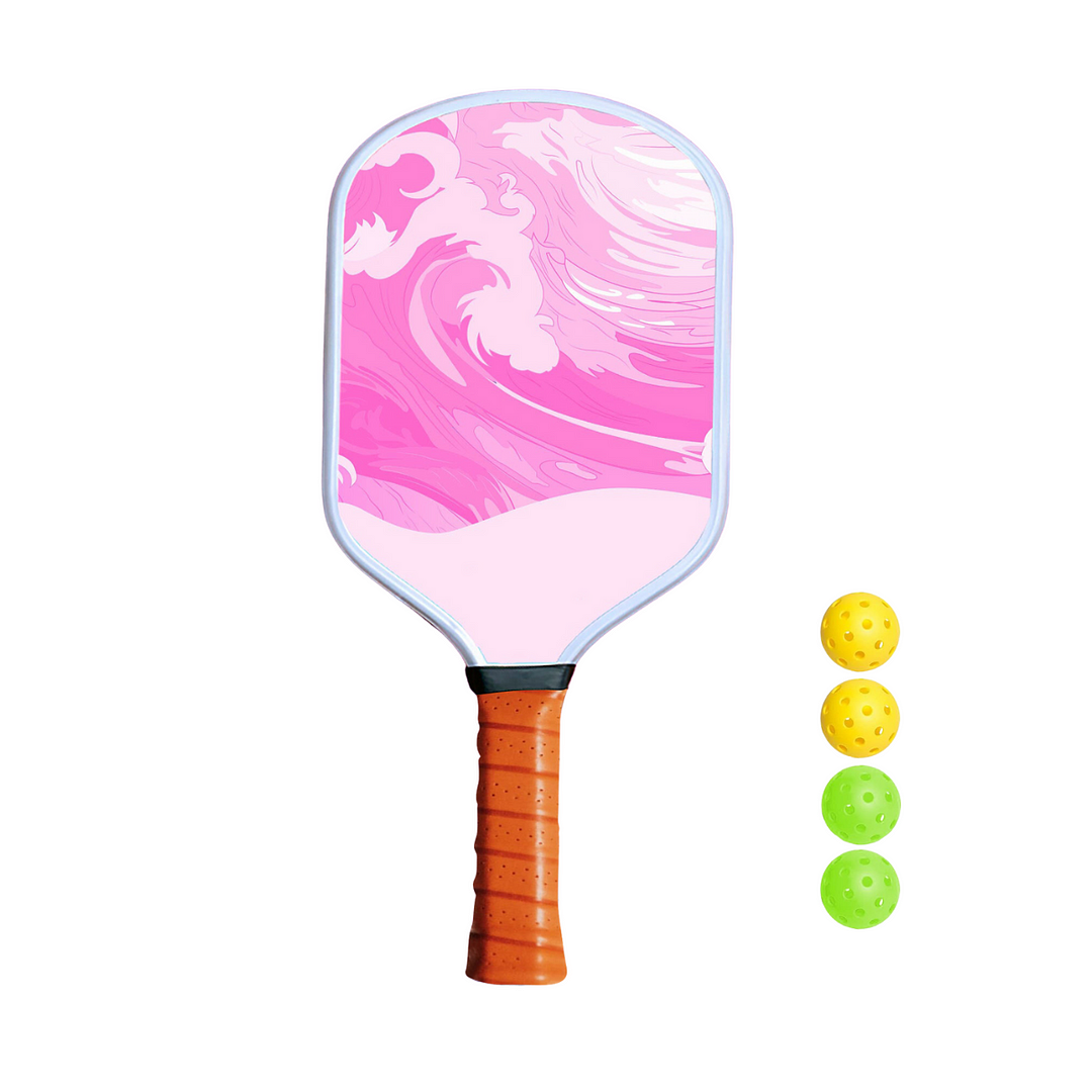 Lightweight Durable Fiber Glass Pickleball Paddle - Perfect for All Levels
