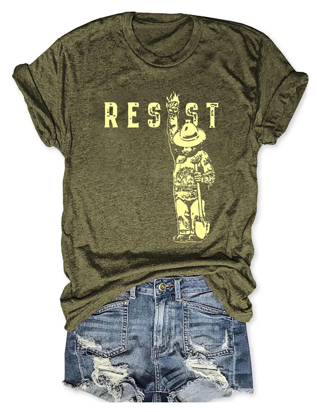Protect Our National Parks Resist Bear T-shirt