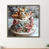 (40*40cm)Cat - Full Square Drill Diamond Painting