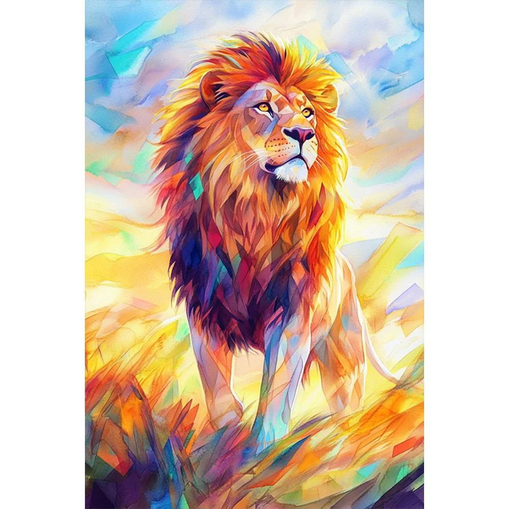 Full Round Diamond Painting - Lion(Canvas|40*60cm)