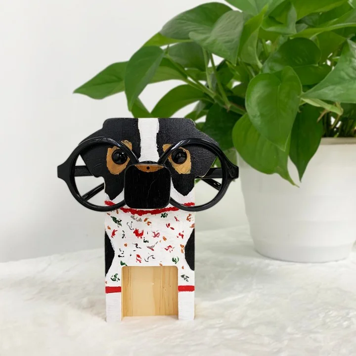 Rat Terrier Corgi  Dog Eyeglasses Stand