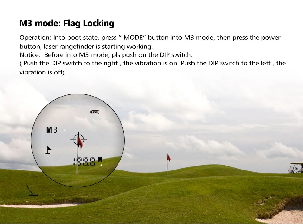 ohhunt® Multifunction Laser Rangefinders 6X 600M Monocular