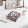 Diamond Painting Wooden Puppy 4 Slots Diamond Painting Storage Box for Adult Beginner