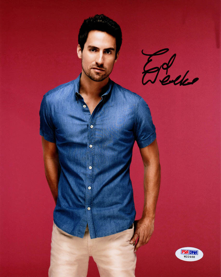 Ed Weeks SIGNED 8x10 Photo Poster painting Jeremy Reed The Mindy Project PSA/DNA AUTOGRAPHED