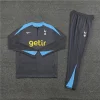 2024/2025 Tottenham Half-Pull Training Suit Dark Grey Football Shirt 1:1 Thai Quality