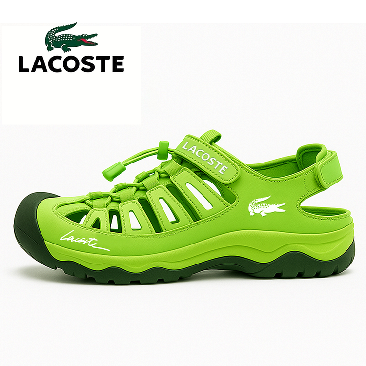 Nowe skórzane sandały LACOSTE® Amphibious 2025