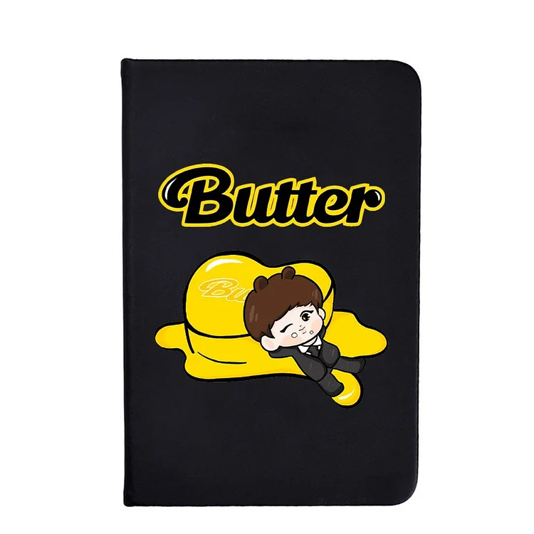 탄소년단 Butter Album Cartoon Notebook