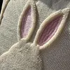 Easter Bunny Accent Pillowcase Cushion Cover for Sofa Bed Living Room Home Decor
