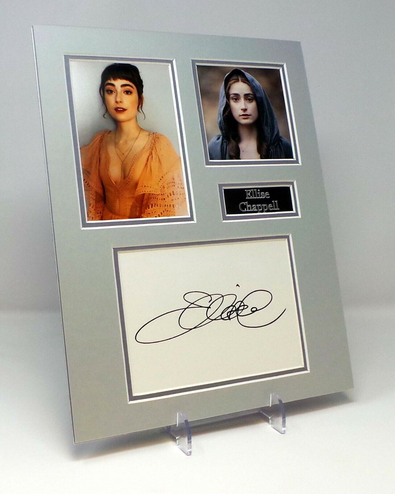 Ellise CHAPPELL Signed Mounted Photo Poster painting Display AFTAL COA Morwenna, Poldark