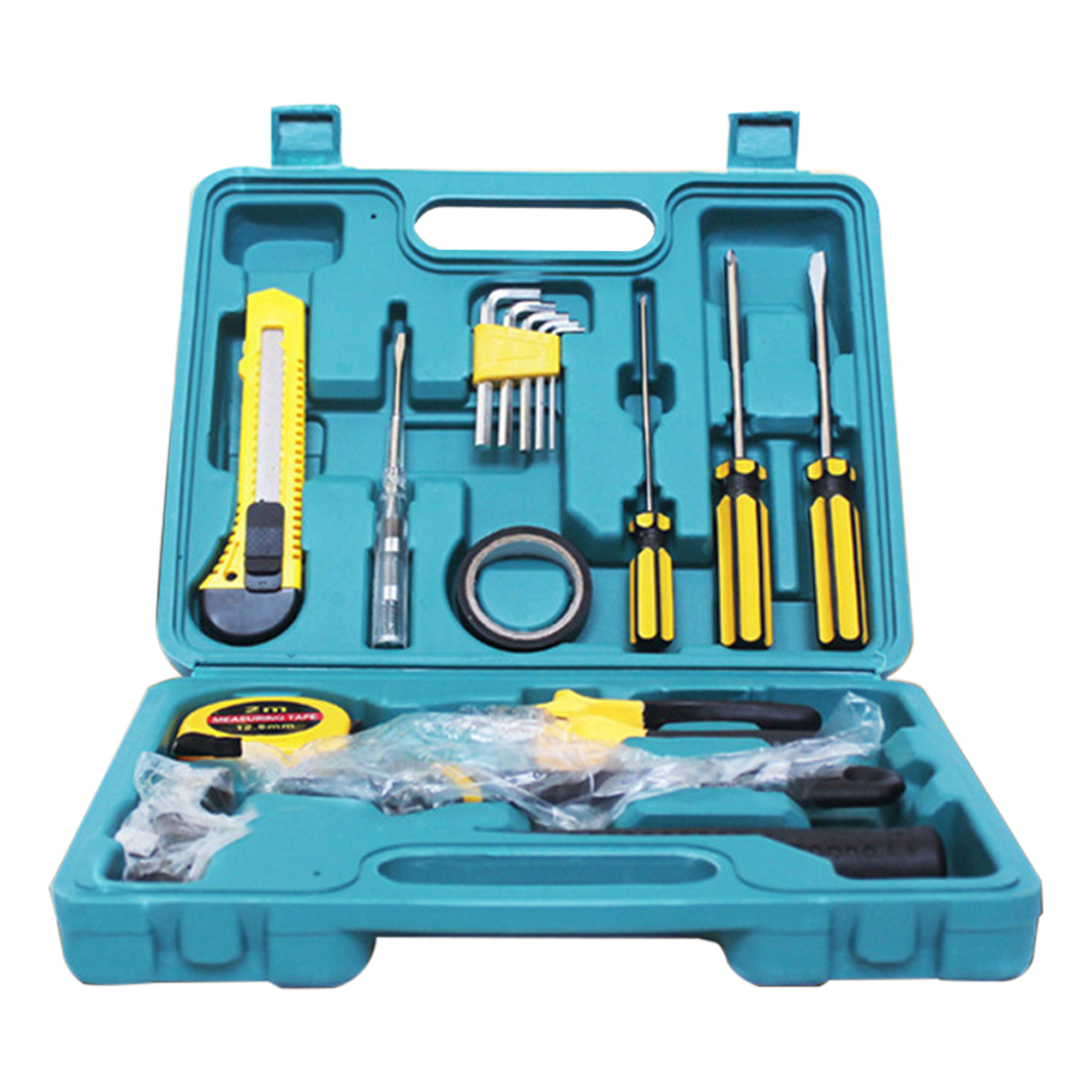 

16pcs Manual Hardware Tool Kit Screwdriver Wire Cutters Maintenance Toolbox, 501 Original