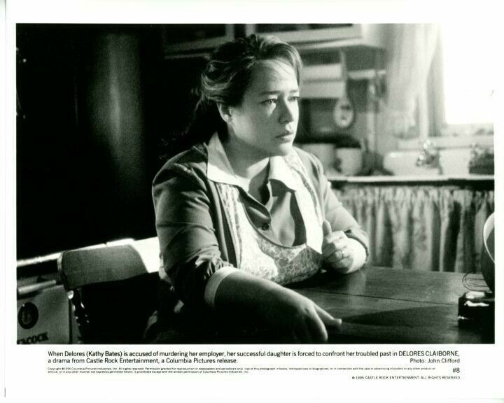 Kathy Bates Delores Claiborne Original Press 8X10 Photo Poster painting