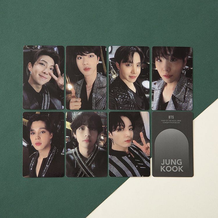 BTS one concept photocards collection