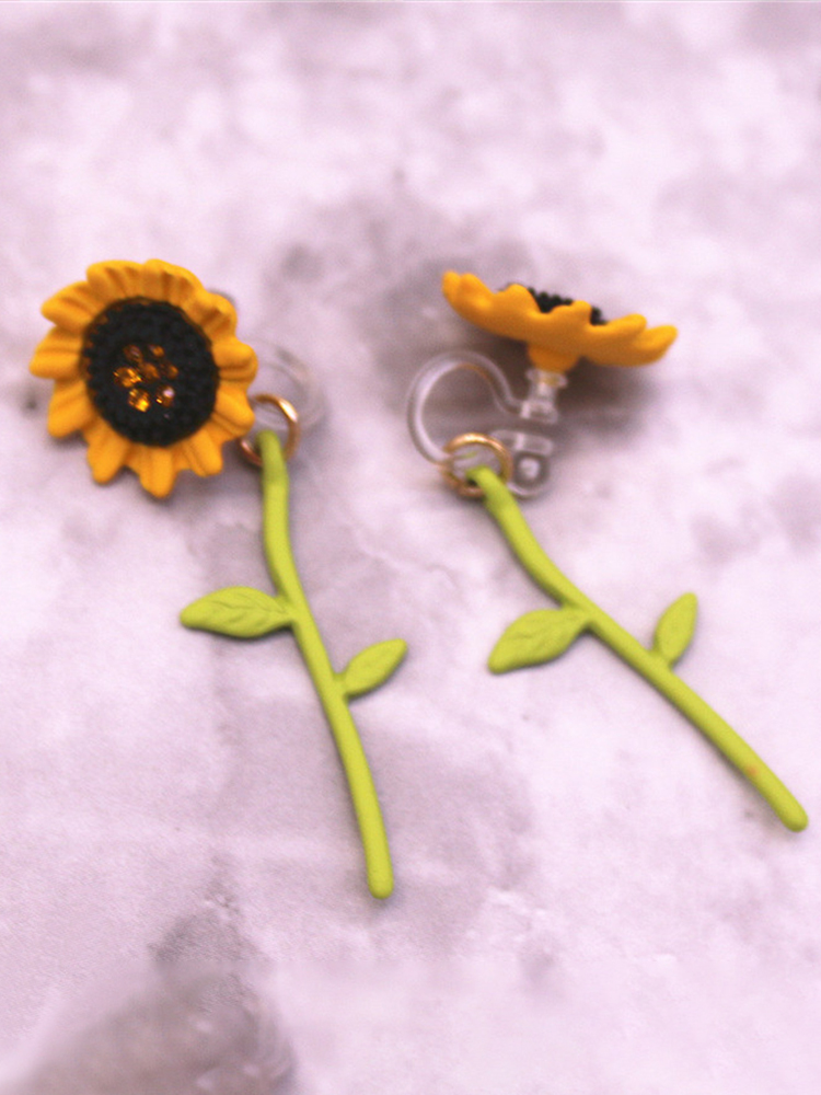 Flowers And Fruits Funny Earrings wearshes