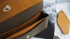 Handmade Italian Pueblo frosted vegetable-tanned cowhide cardholder/wallet