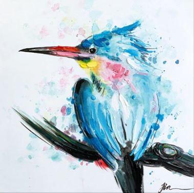 

Arctic Tern Bird – Paint By Numbers - 40*50CM, 501 Original