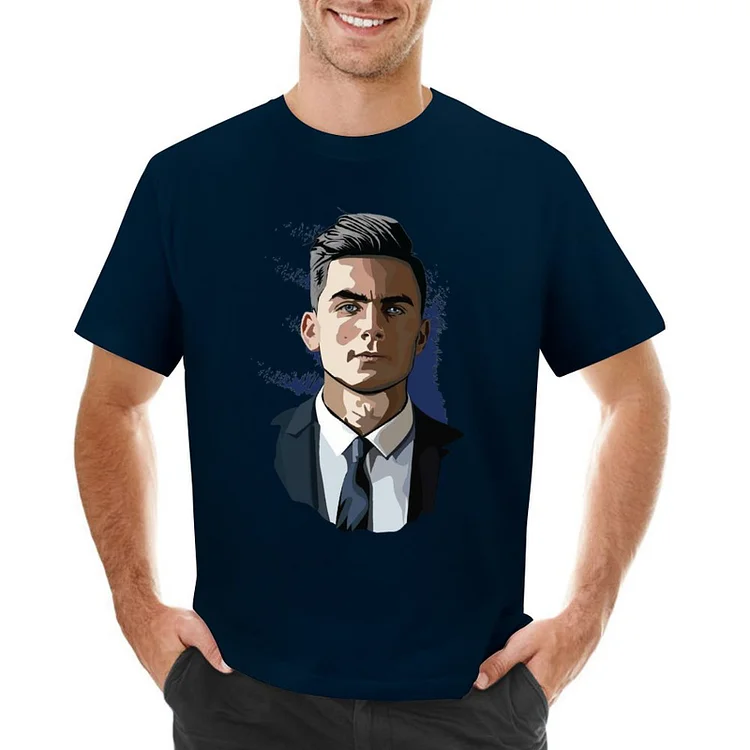 Paulo Dybala Soccer Culture Portrait Inspired T-shirt