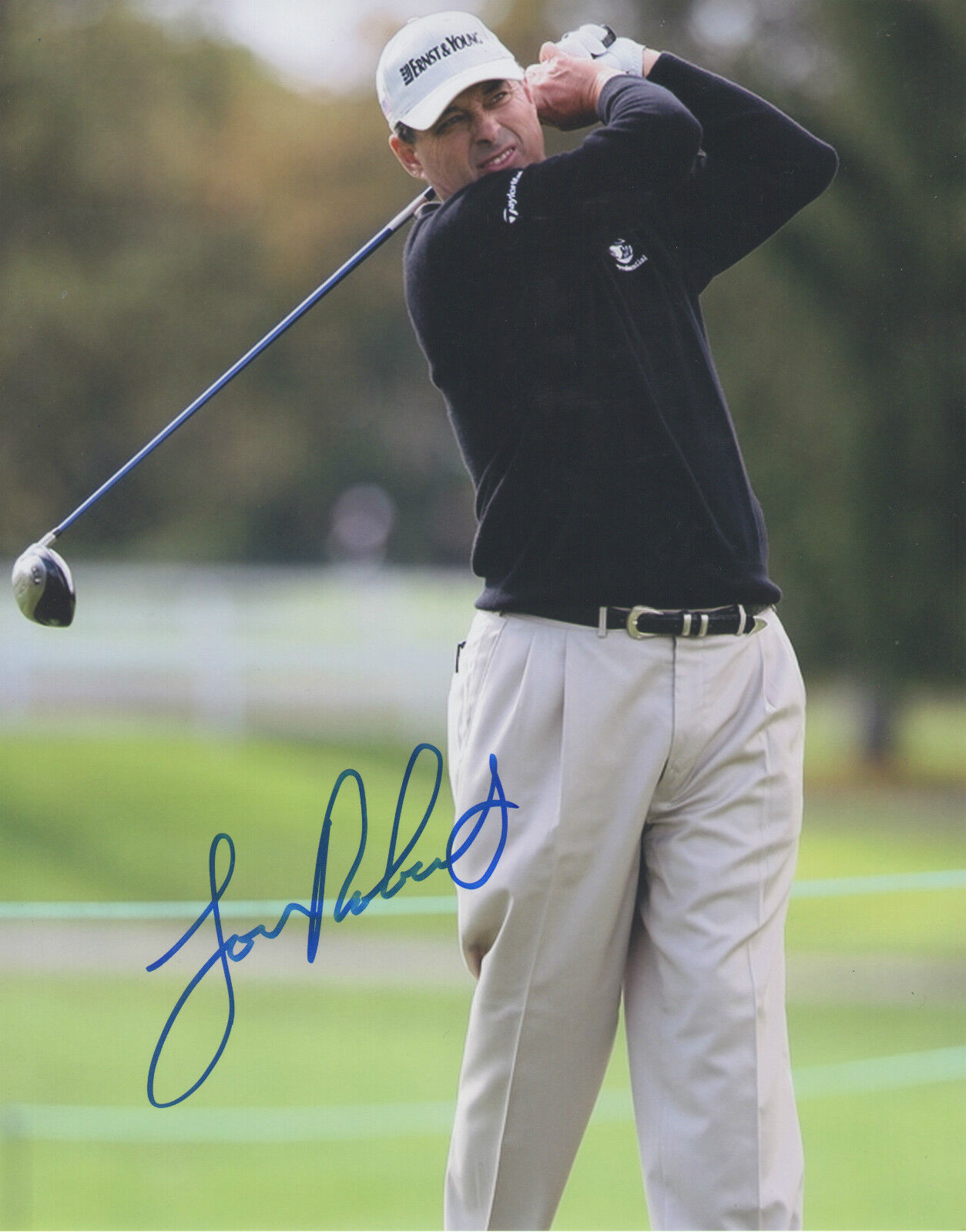 Loren Roberts *PGA Champion* Signed Autograph 8x10 Photo Poster painting L2 COA GFA