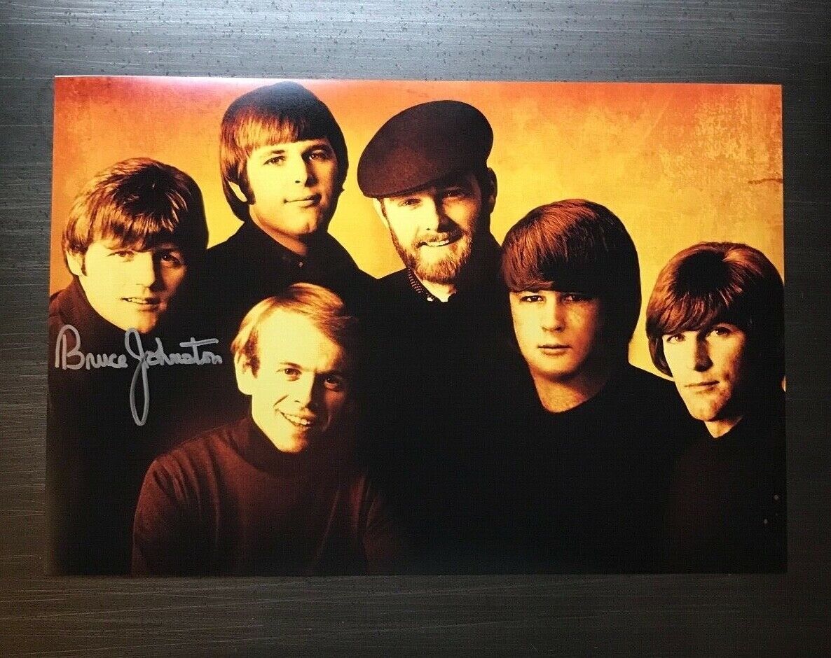 * BRUCE JOHNSTON * signed autographed 12x18 Photo Poster painting * THE BEACH BOYS * PROOF * 1