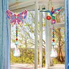 2pcs Diamond Painting Butterfly Hummingbird Suncatcher Hanging Ornament