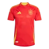 Spain Home Authentic Soccer Jersey EURO 2024
