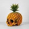 Pineapple Skull Statue Resin Crafts