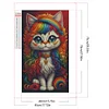 5D DIY Full Square Drill Diamond Painting Cat Animal Kit Home Decor (ZQA1262)