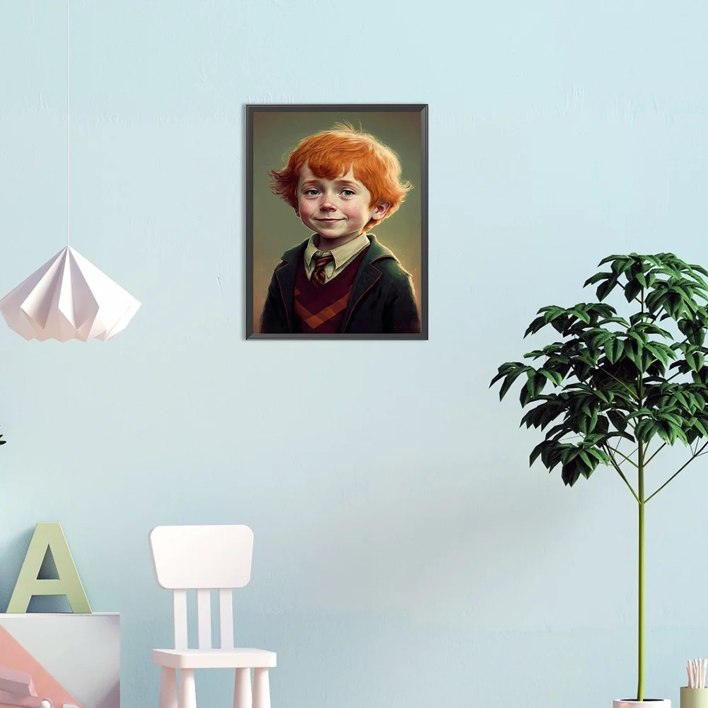 5D DIY Full Round Drill Diamond Painting Harry Potter Home Decoration (V4158)