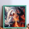 Angels Demons-11CT Stamped Cross Stitch 40*40cm