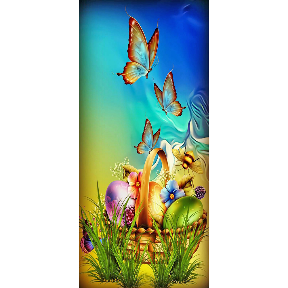 

Easter Eggs-Round Drill Diamond Painting-30*60CM, 501 Original