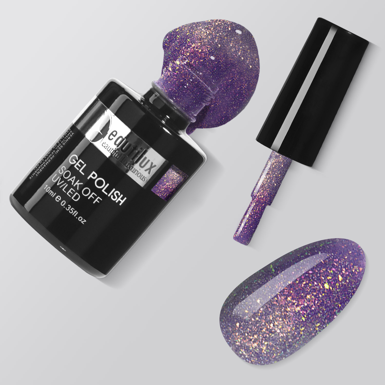 HEMA& TPO Free Nail Gel Polish Color 10ml Autumn Collection-Lunette