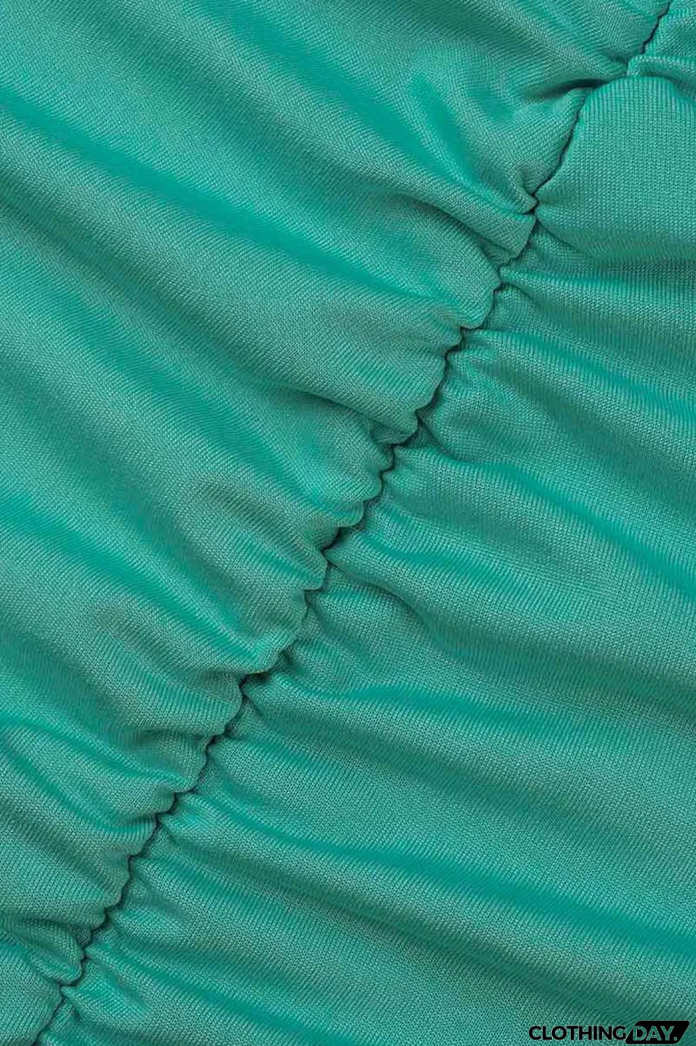 Green Fashion Street Print Patchwork Halter Sleeveless Two Pieces