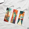 3Pcs Diamond Painting Famous Building Bookmark Making Kit for Book Lovers