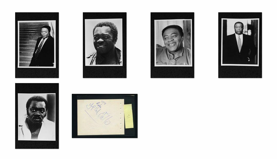 Yaphet Kotto - Signed Autograph and Headshot Photo Poster painting set - Alien