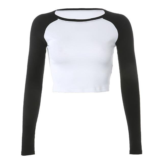 MEL BASEBALL CROPPED T SHIRT Kiss Kiwi August Lemonade