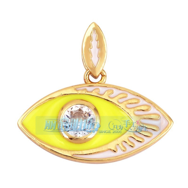 1 Piece Copper Devil’s Eye Pendant Jewelry Accessories