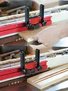 One-way Safety Feeder Guider T-Tracks Bearing Roller Feeder Woodworking Assembly