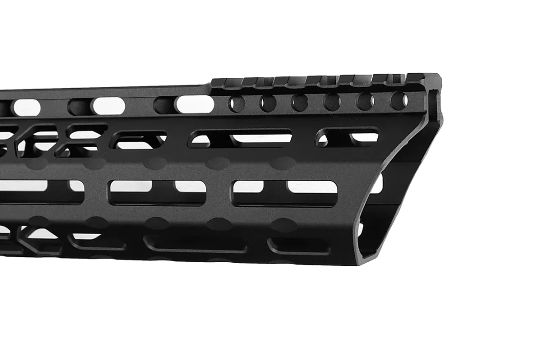 ohhunt® High Profile AR-10 LR308 M-lok Free-Float Handguard with Angle Cut Front 15" 17"